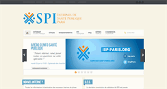 Desktop Screenshot of isp-paris.org
